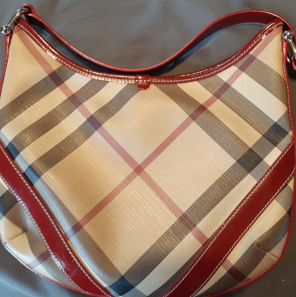 Burberry hobo purse - Picture 2 of 5